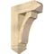 Ekena Millwork Legacy Arts and Crafts Rough Sawn Bracket w/ Offset Brace, Douglas Fir, 8"W x 22"D x 30"H BKT0806X22X30LEC03RDF - alternate 1
